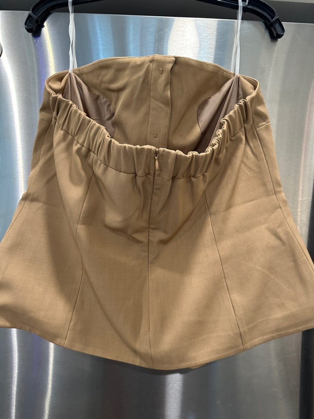 Kenneth Cole Tan Jacket with Branded Interior - Picture 2 of 3